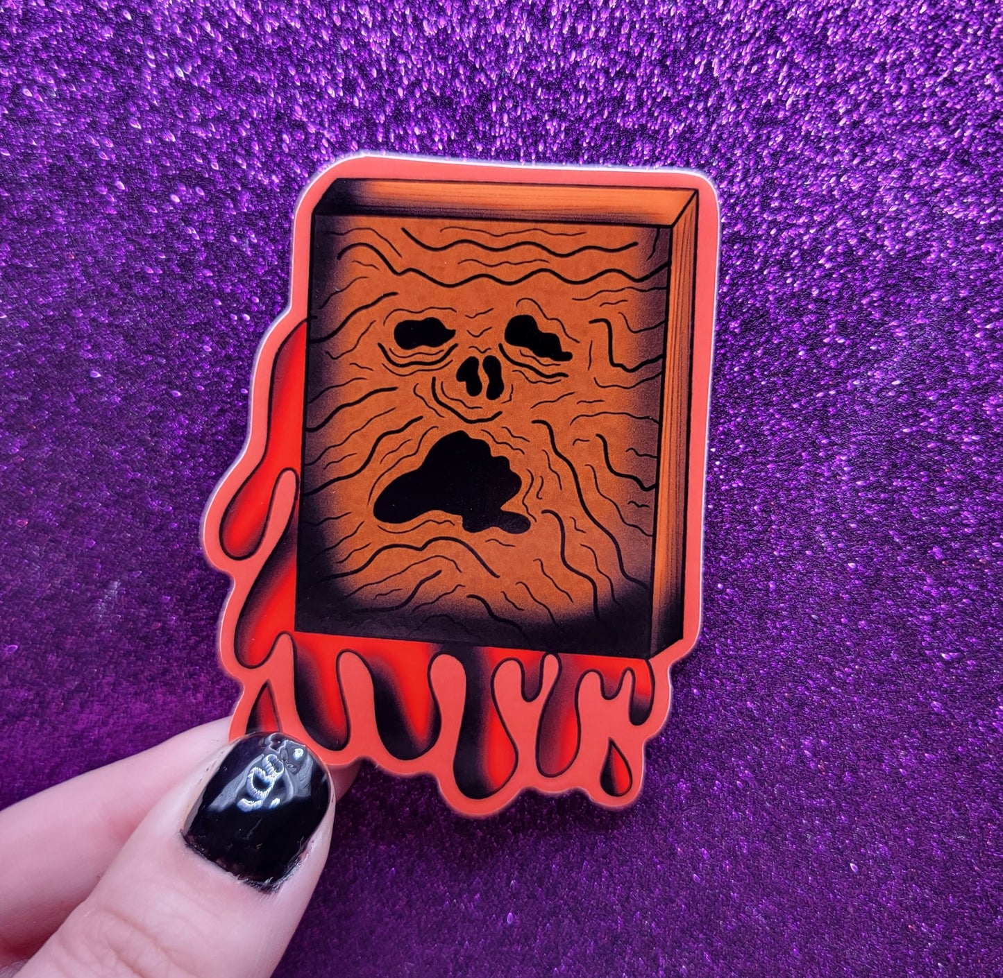 Necronomicon Sticker 3"x3"