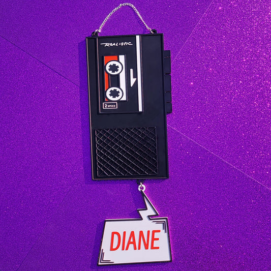 Diane Twin Peaks Tape Recorder Wall Hanging