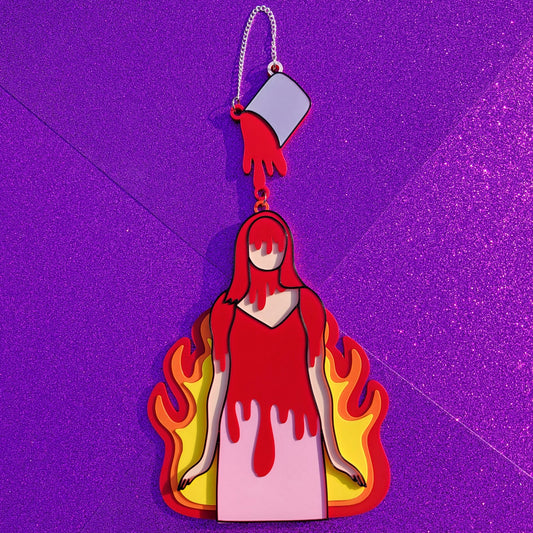 Carrie Horror Movie Wall Hanging