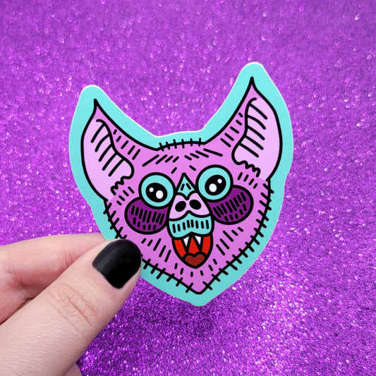 Bat Sticker 3"x3.5"