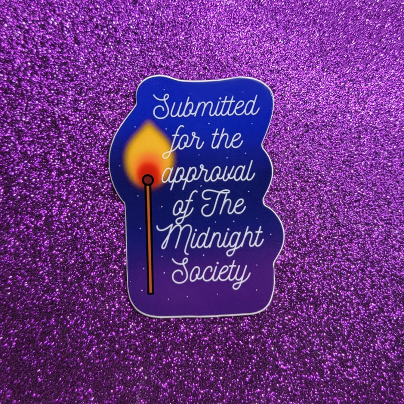 Midnight Society Sticker 2"x3"