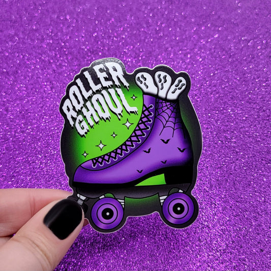 Roller Ghoul Sticker 3"x3"