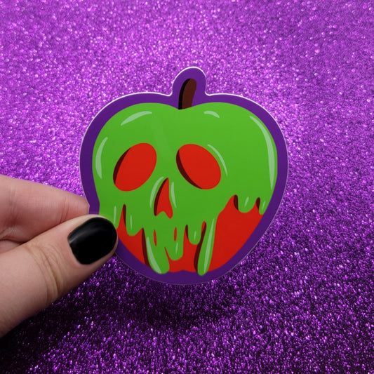 Poison Apple Sticker 3"x3"
