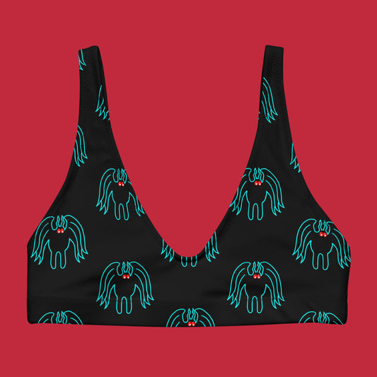 Mothman Cryptid Padded Bikini Top