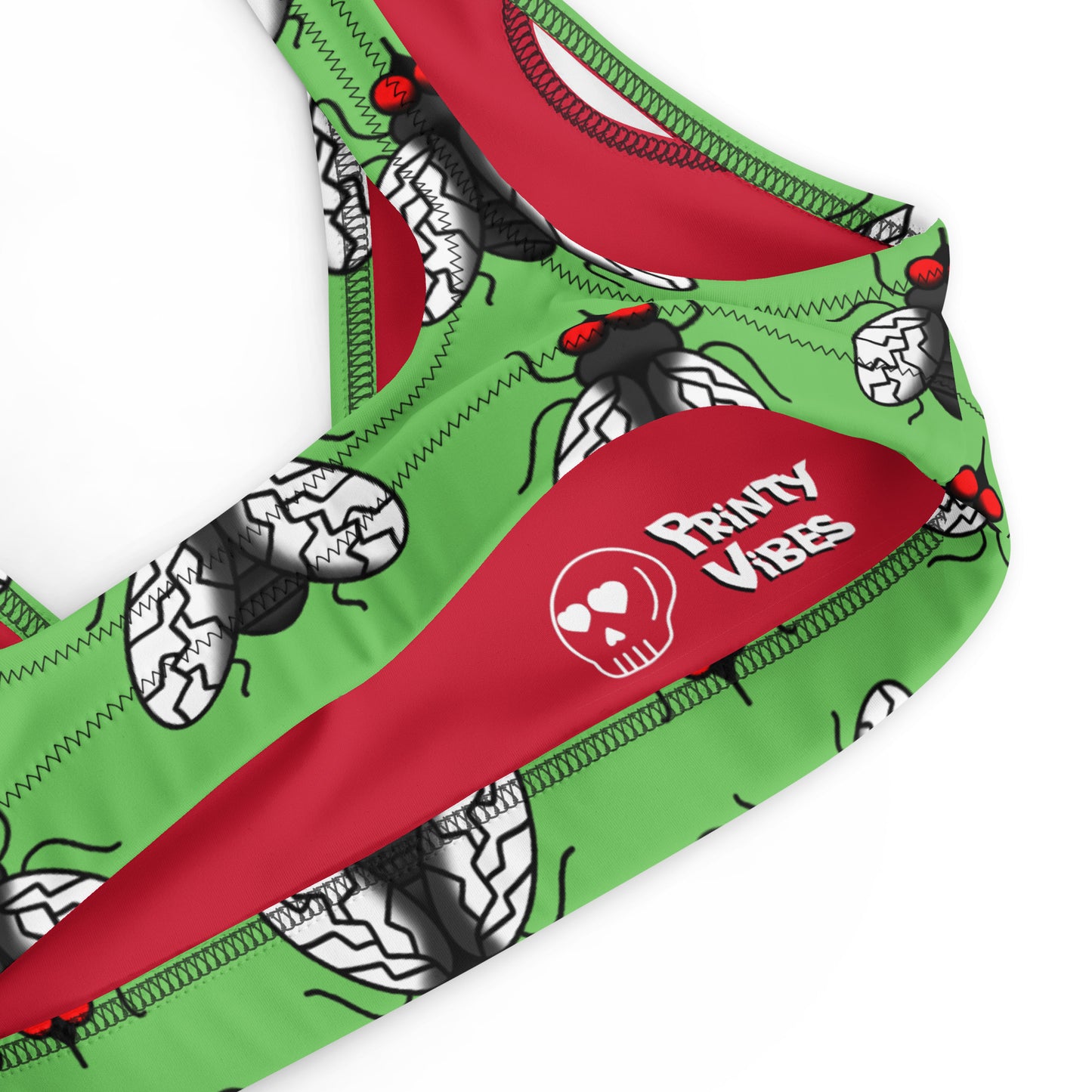 Fly padded bikini top