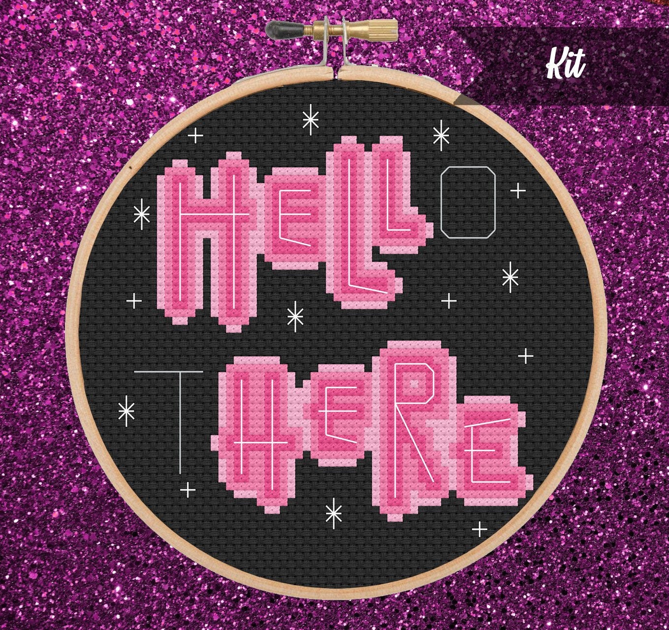 Hello There Cross Stitch Kit