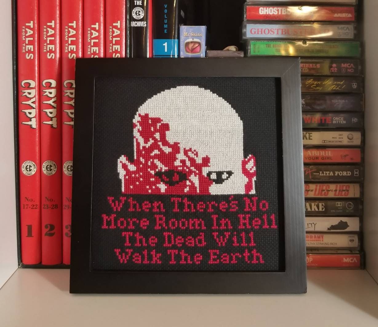 When There's No More Room In Hell Cross Stitch Kit