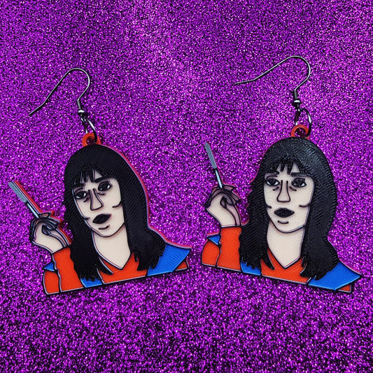 Wendy Statement Earrings 3D Printed