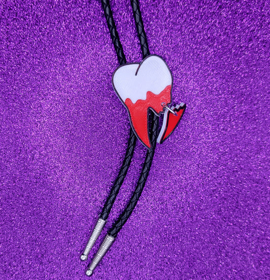 Broken Tooth Bolo Tie