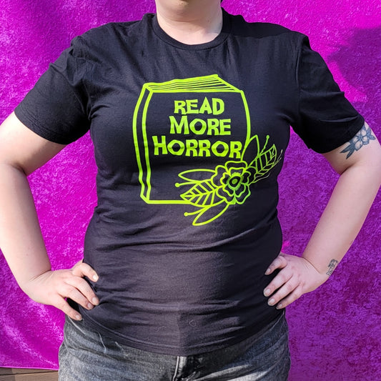 Read More Horror Black T-Shirt