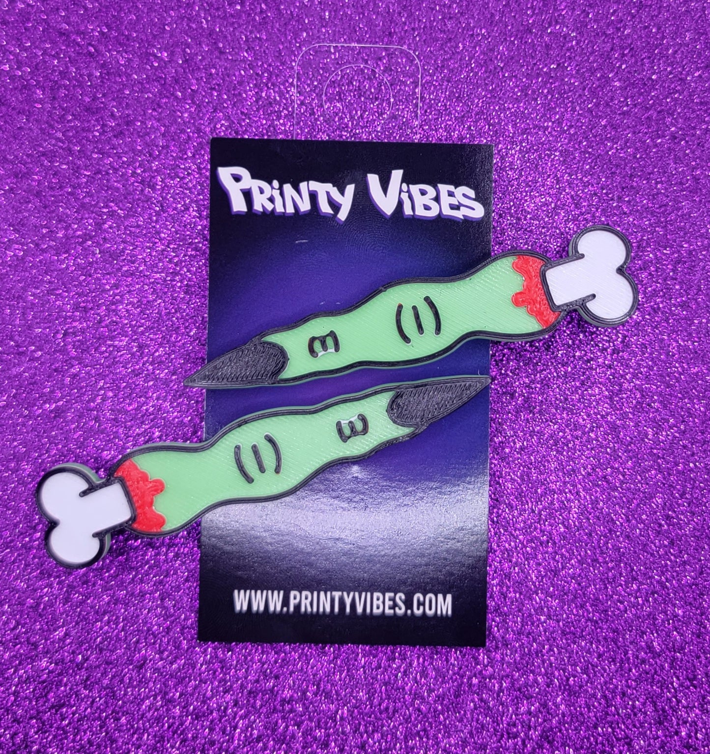 Witch Fingers Halloween Hair Clips