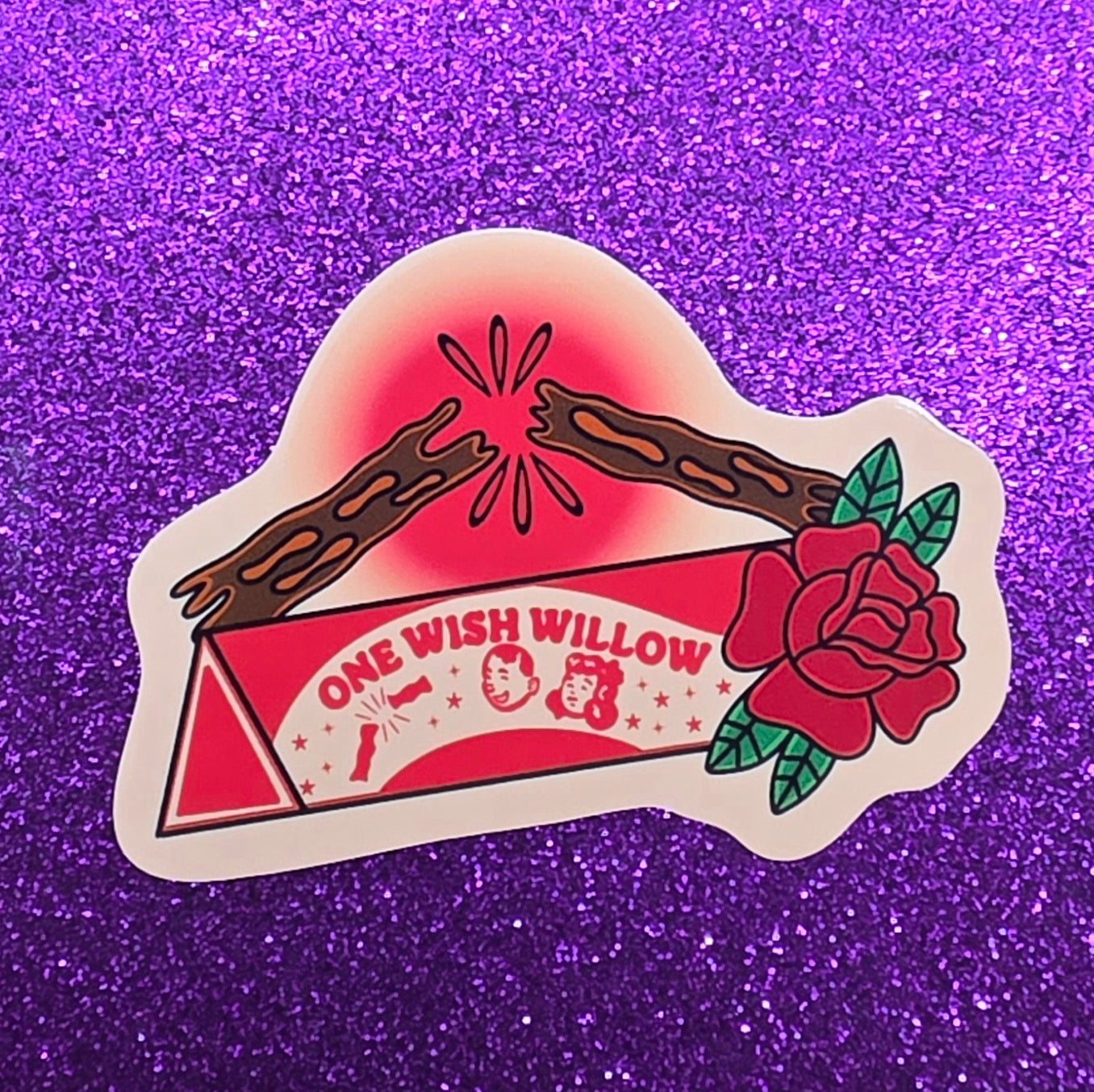 One Wish Sticker 3"