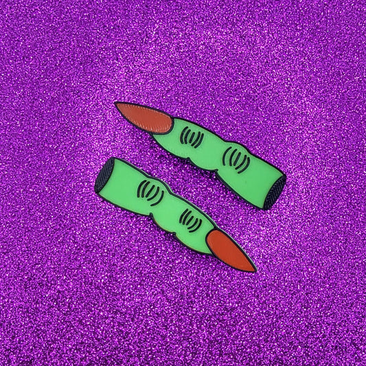 Retro Halloween Witch Finger Hair Clips