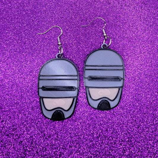 Half Breed Sellout Statement Earrings 3D Printed