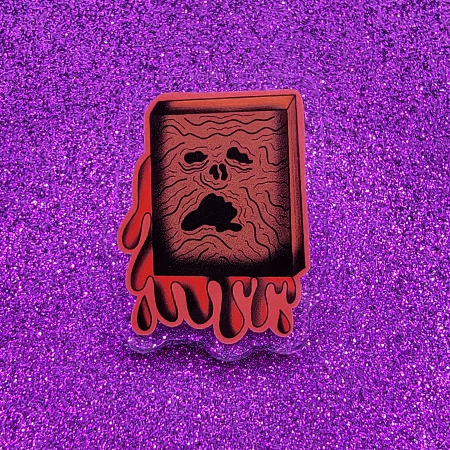 Necronomicon Acrylic Pin