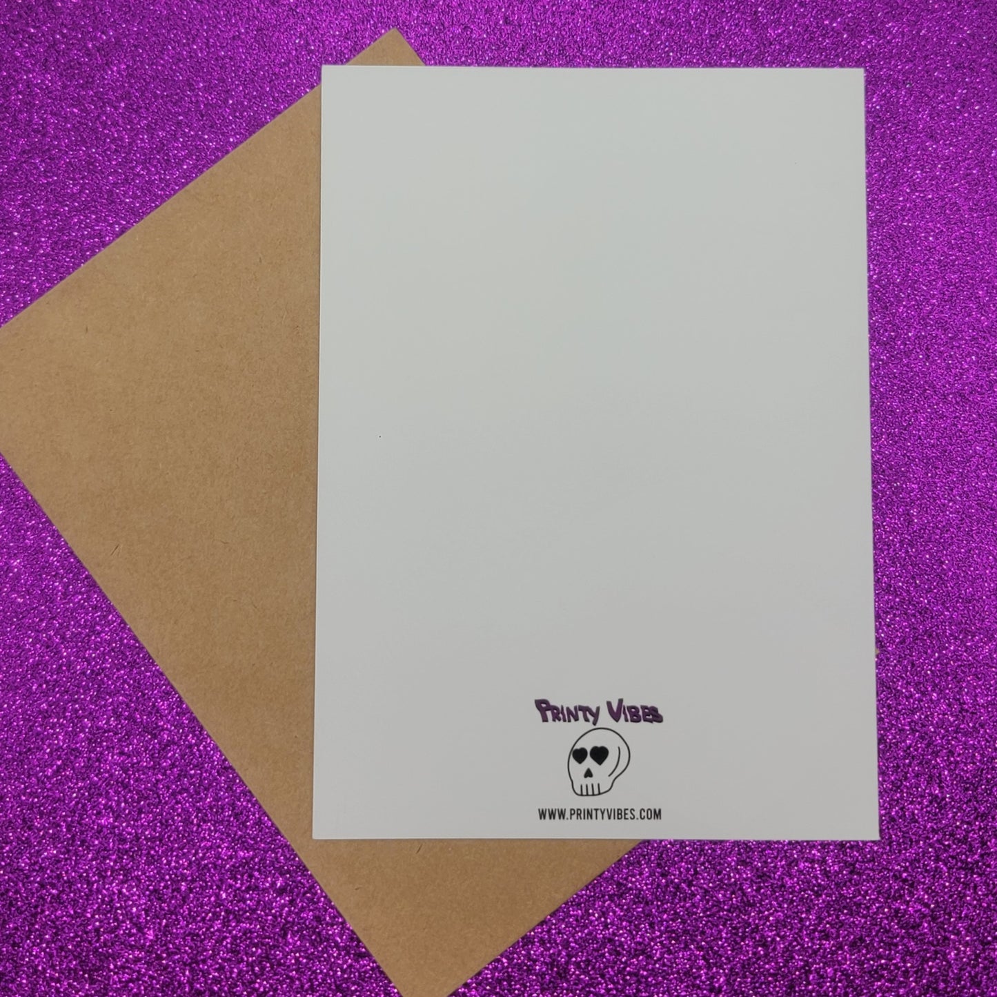 Merry Creepmas Ornament Spooky Christmas Greeting Card 5x7, Goth Christmas, Creepmas Card, Horror Holiday