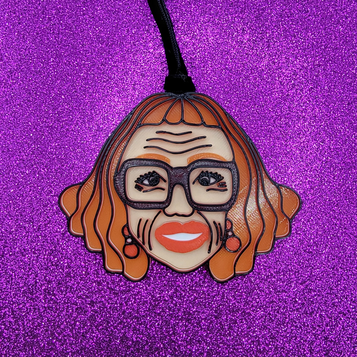 Gladys 3D Printed Christmas Ornament