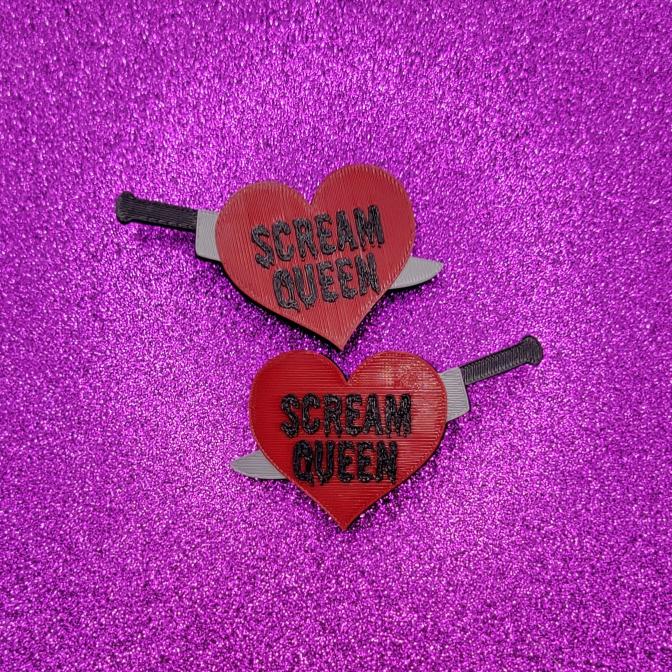 Scream Queen Horror Movie Hair Clips