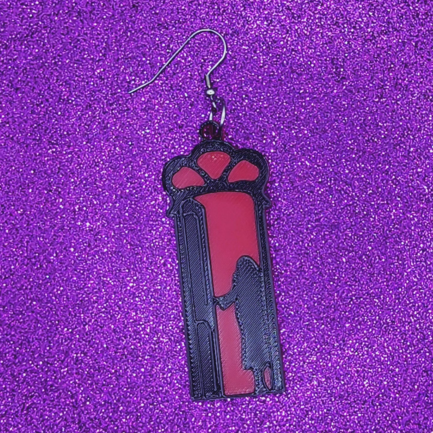 Suspiria Door Horror Movie Statement Earrings 3D Printed