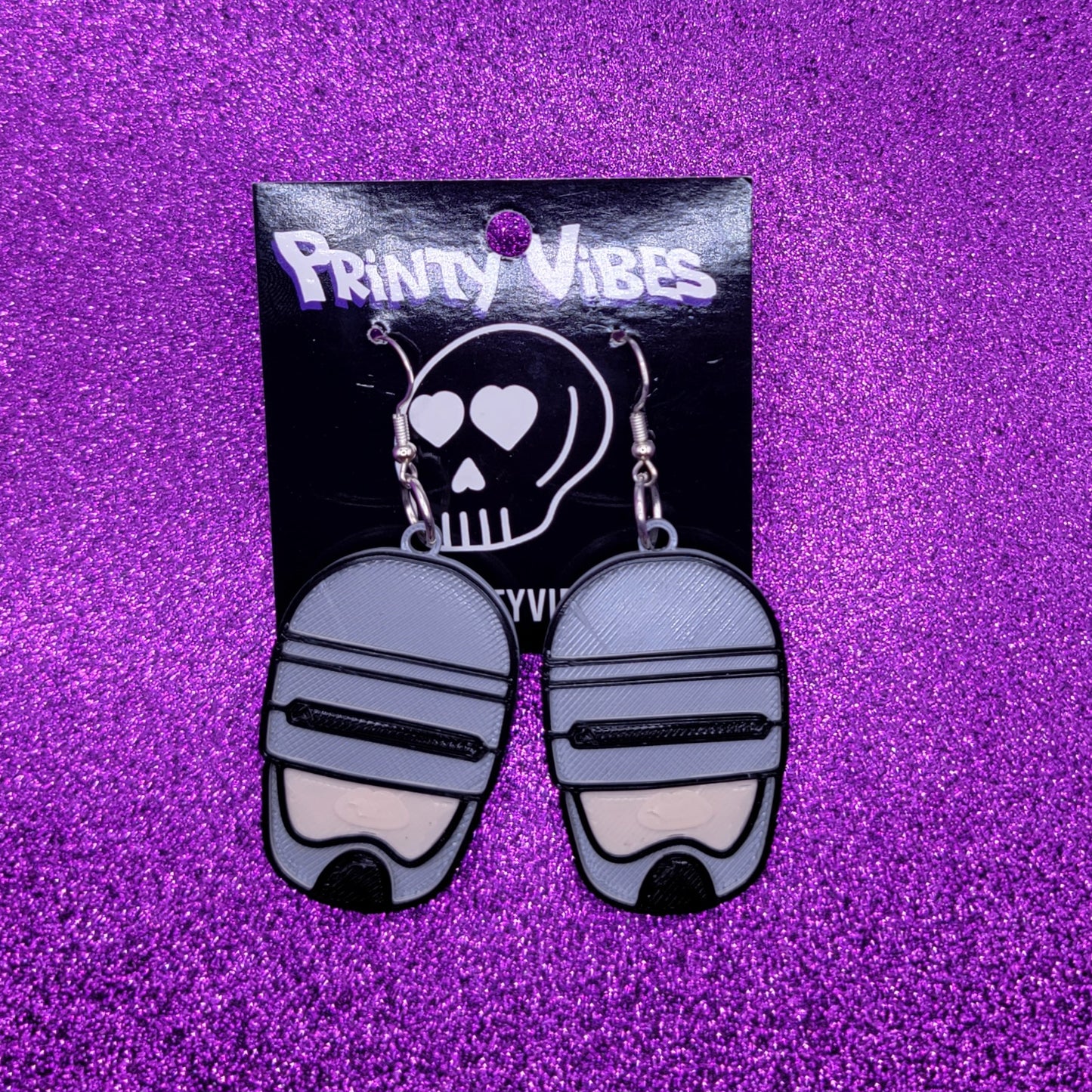 Half Breed Sellout Statement Earrings 3D Printed