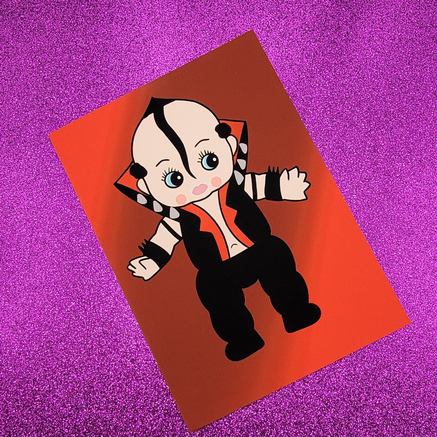 Kewpie Jerry Art Print 5"x7"