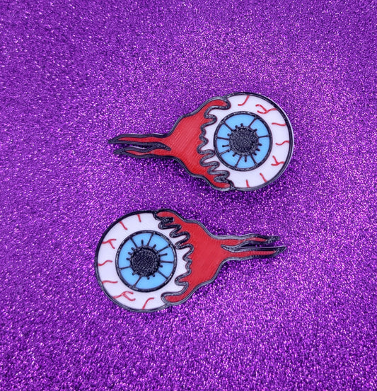 Eyeballs Halloween Hair Clips