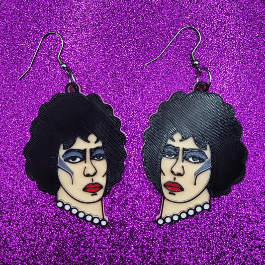 Frank Statement Earrings 3D Printed