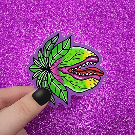 Audrey II Sticker 3"