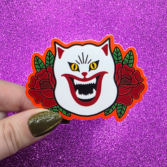 Hausu Rose Sticker 3"