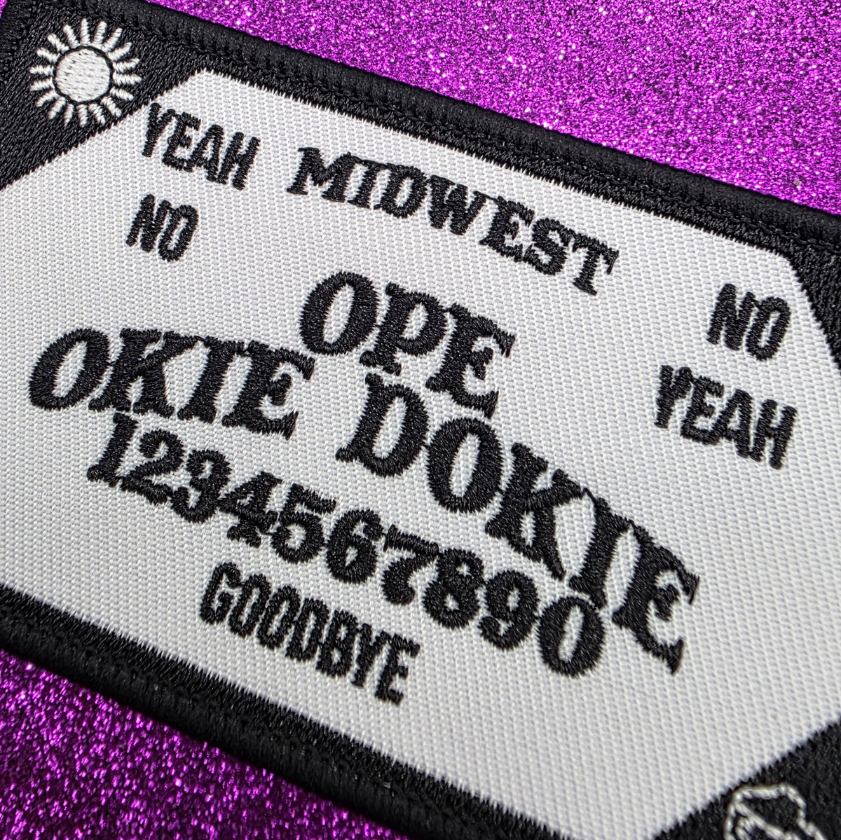 Midwest Ouija Board Embroidered Patch