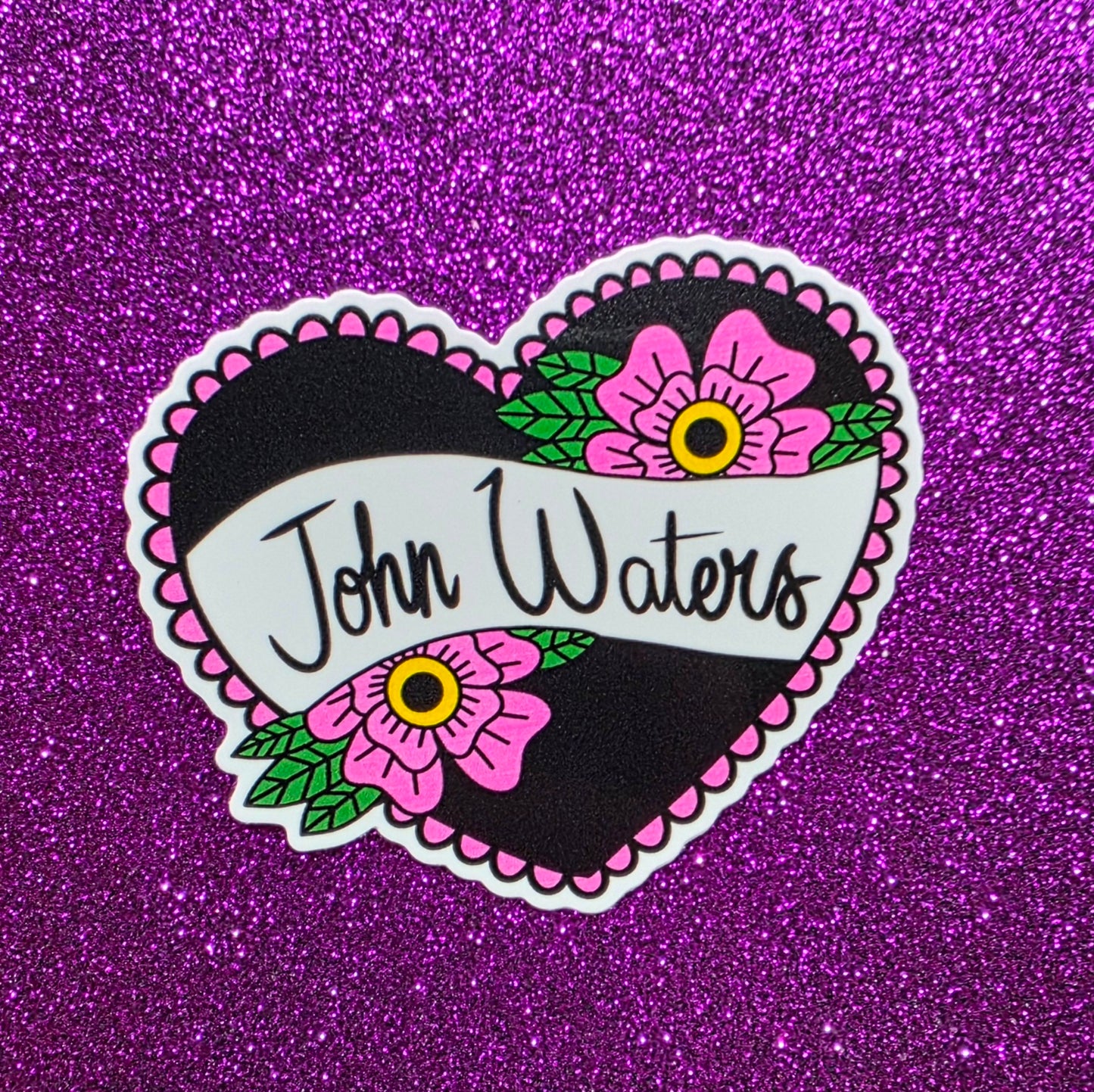 John Waters Sticker 3"