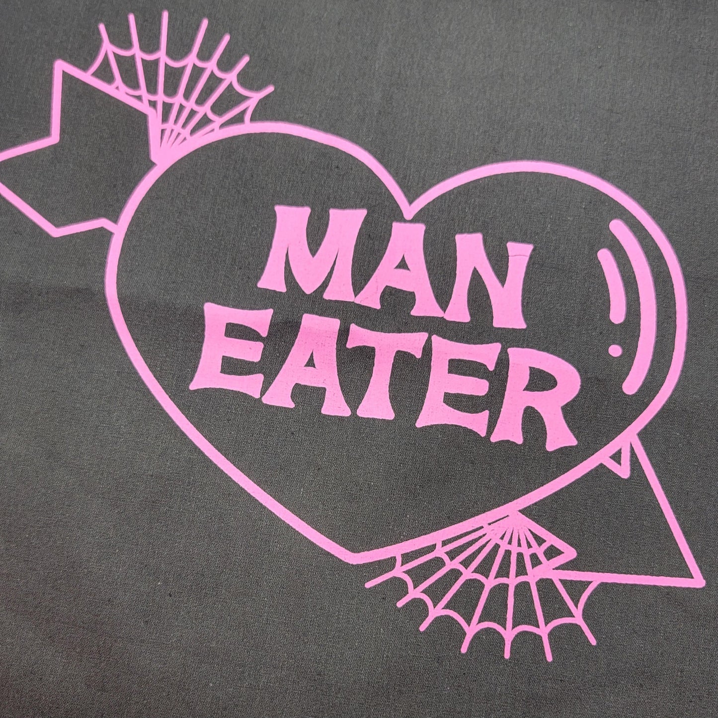Man Eater Canvas Back Patch