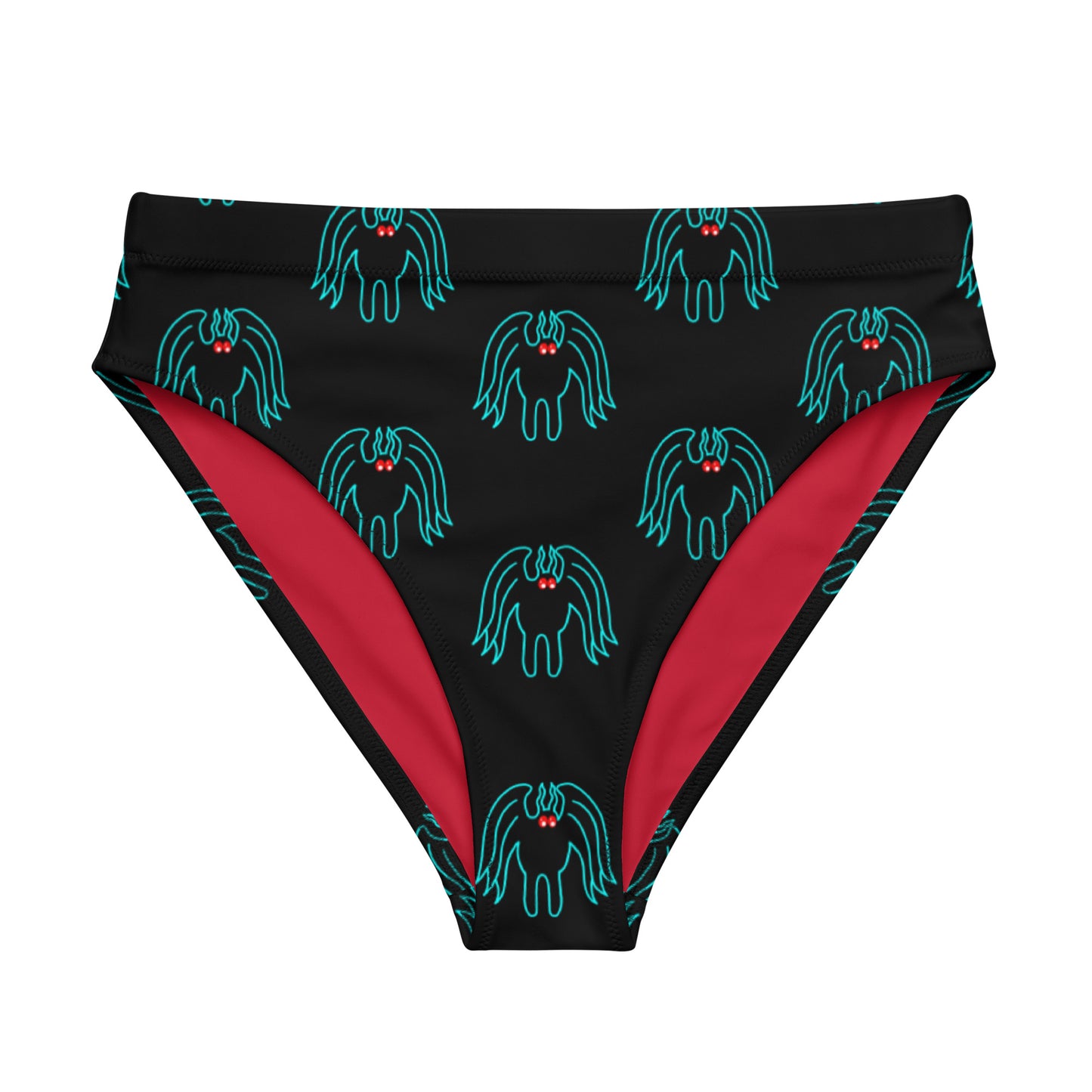 Mothman Cryptid High-Waisted Bikini Bottom