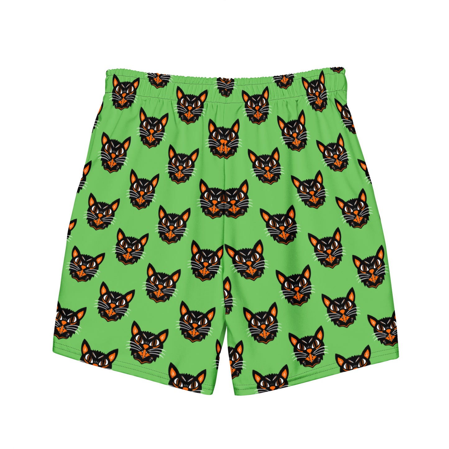 Black Cat Men's swim trunks