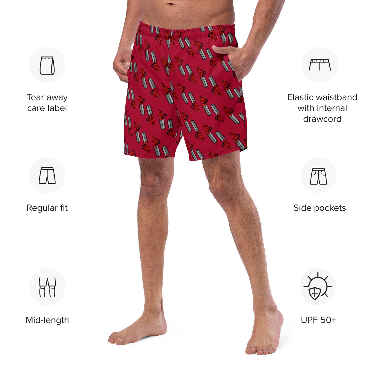 Chainsaw Men's swim trunks