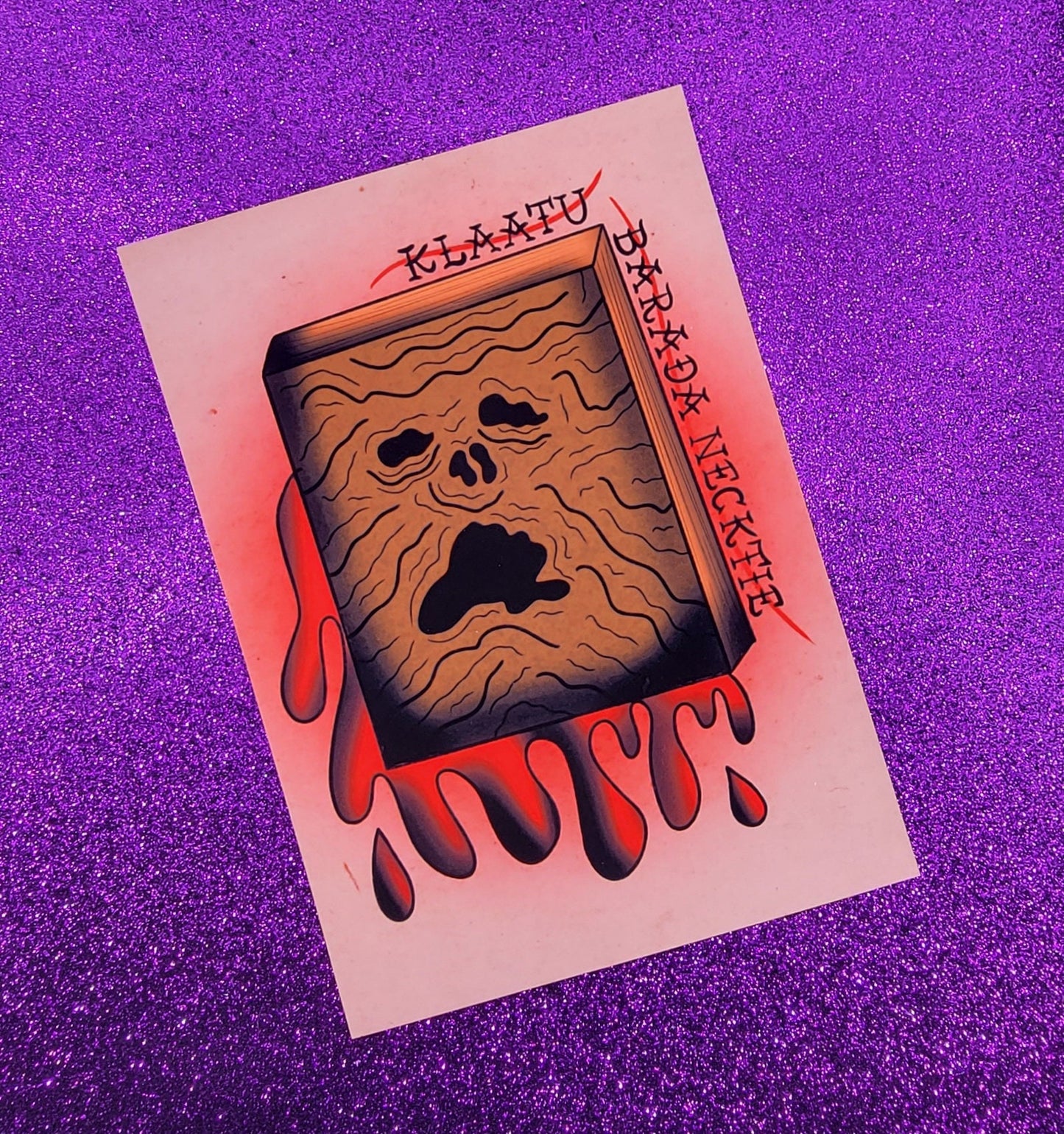 Book Of The Dead Horror Movie Art Print 5"x7"