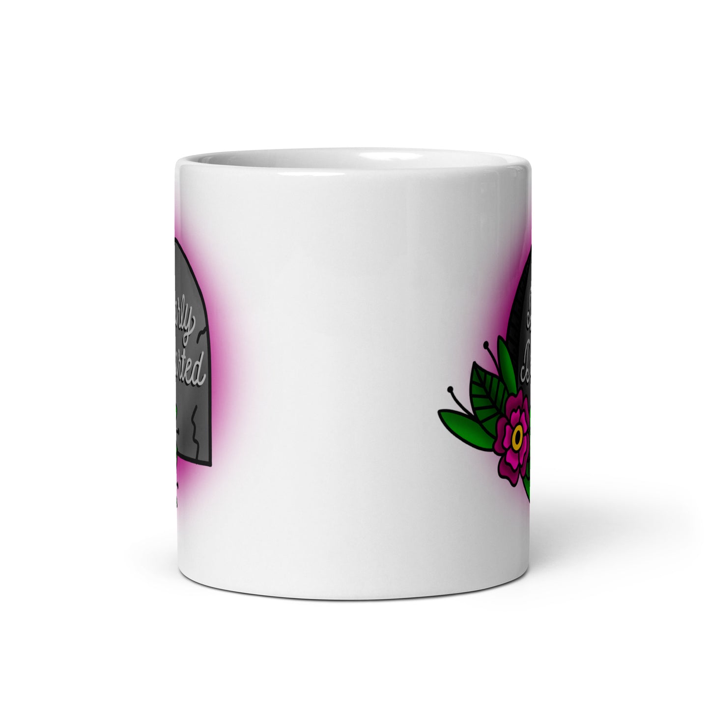 Dearly Departed Tombstone Gravestone 11oz Coffee Mug