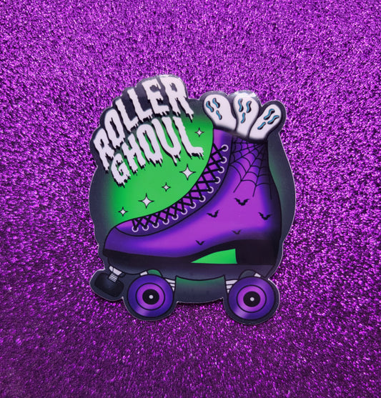 Roller Ghoul Sticker 3"x3"
