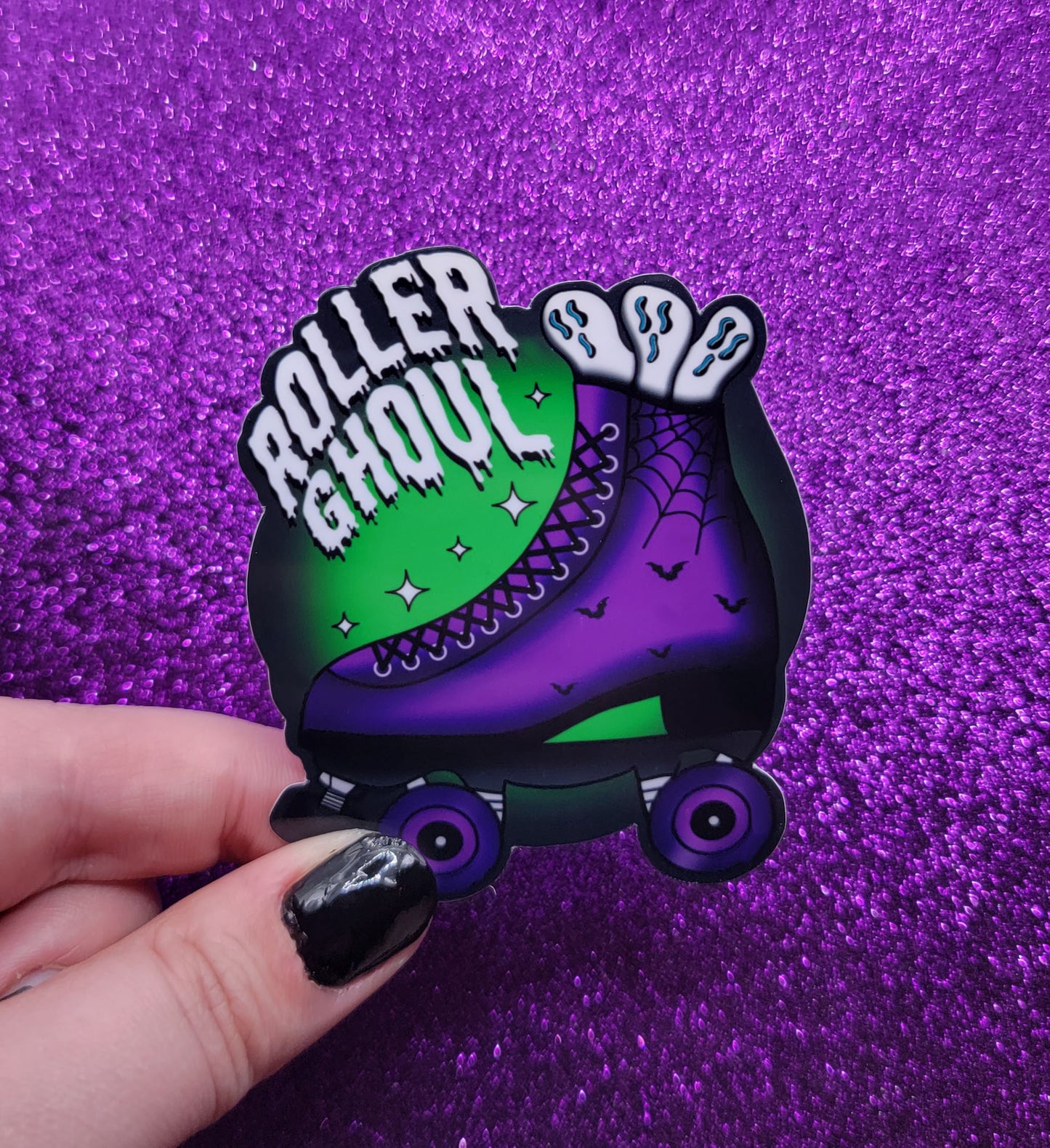 Roller Ghoul Sticker 3"x3"