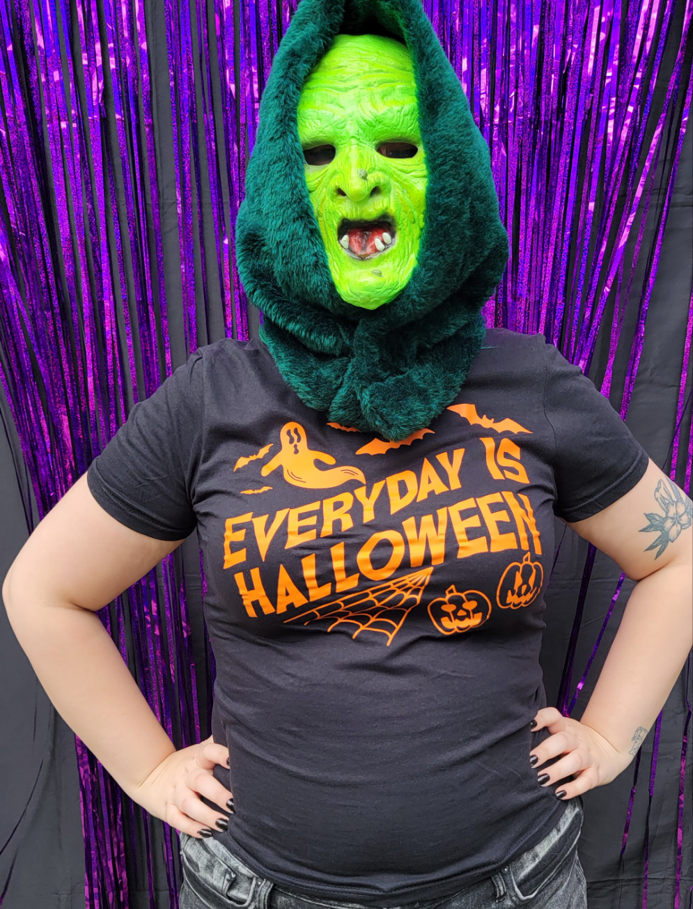 Everyday Is Halloween Black T-Shirt