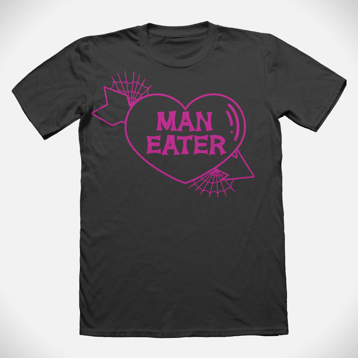 Man Eater Black T-Shirt
