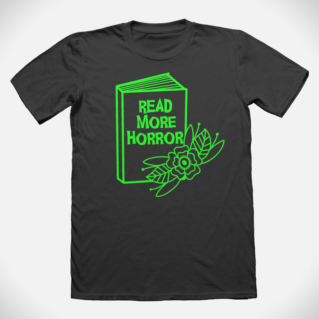 Read More Horror Black T-Shirt