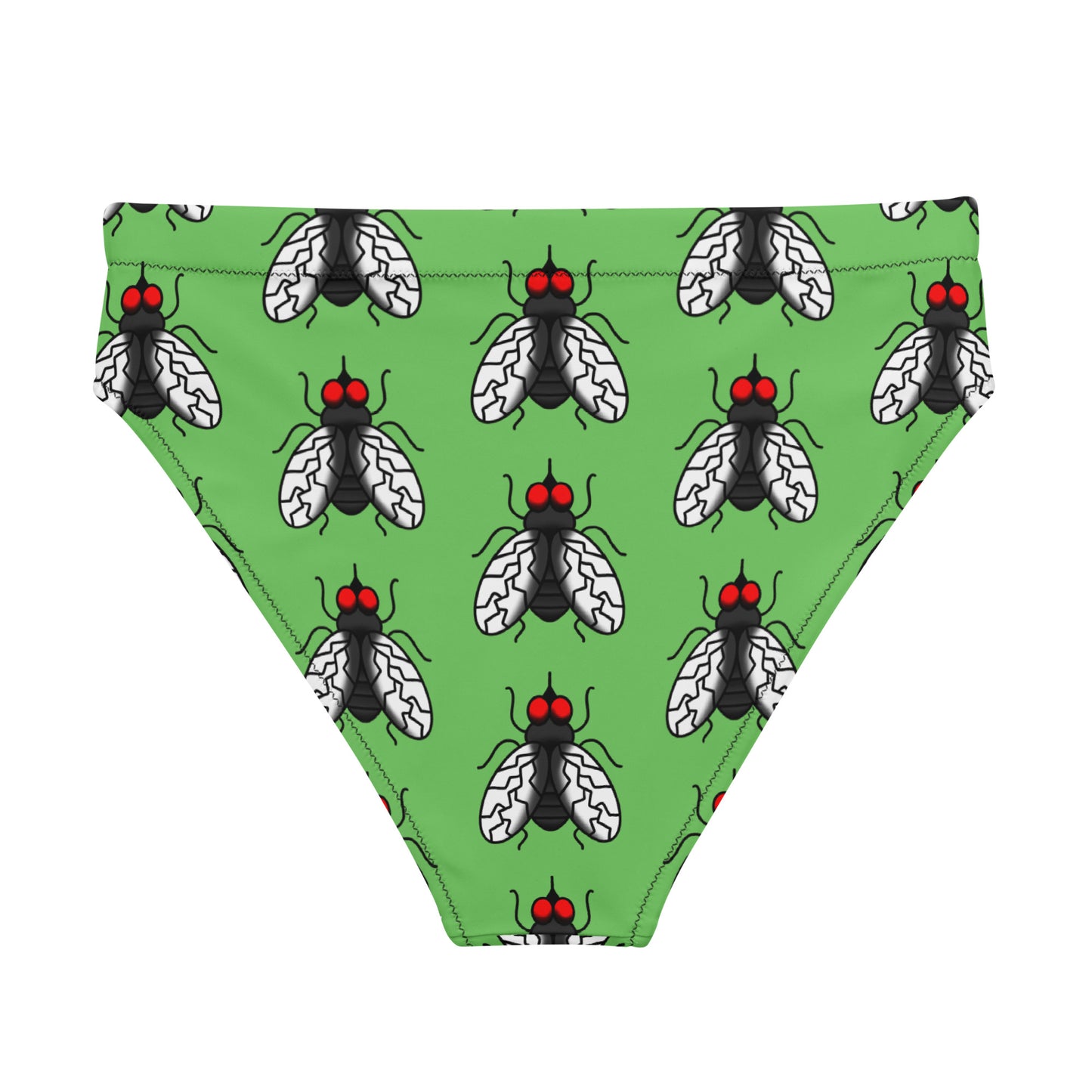 Fly high-waisted bikini bottom