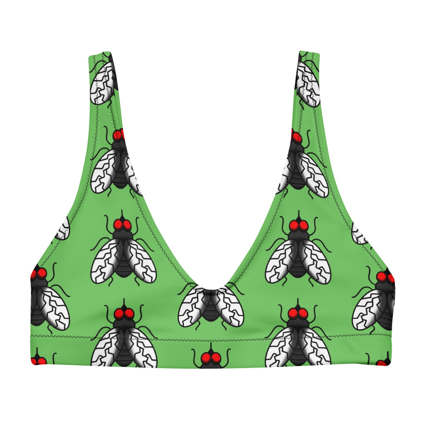 Fly padded bikini top
