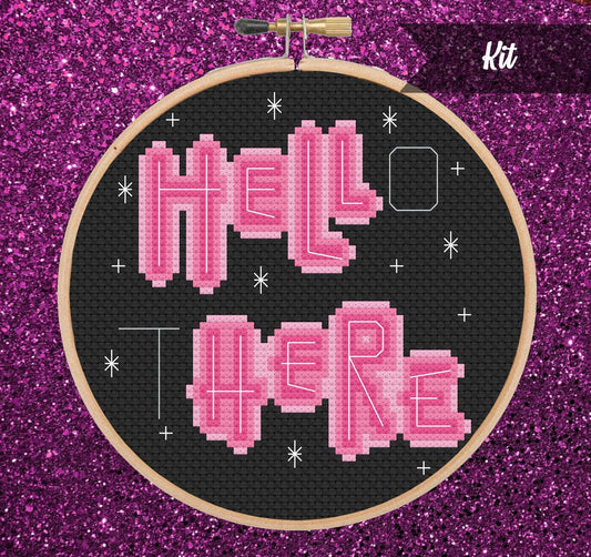 Hello There Cross Stitch Kit