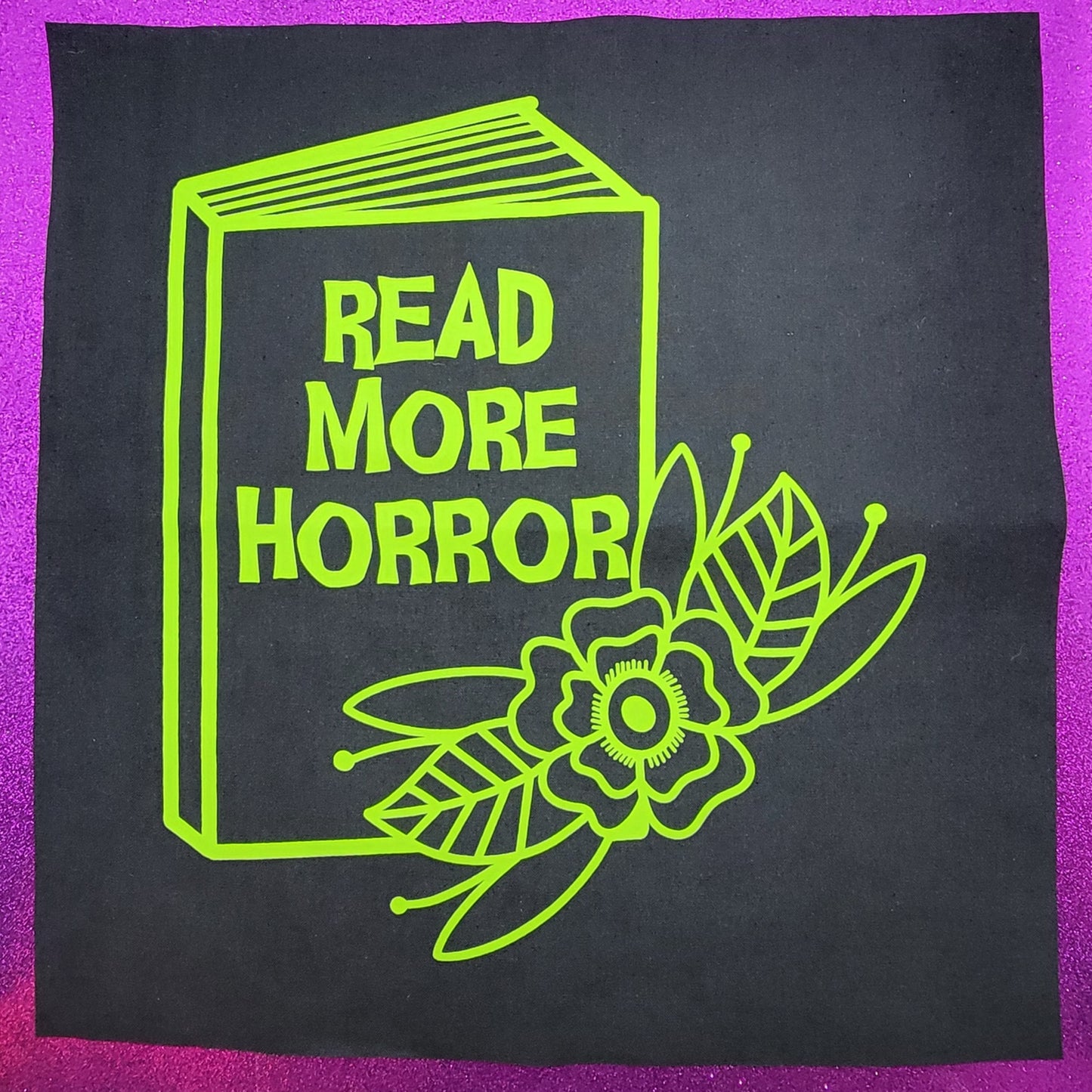 Read More Horror Canvas Back Patch
