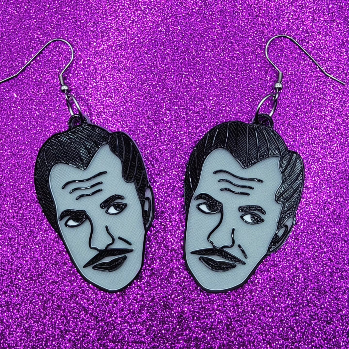 Vincent Statement Earrings 3D Printed