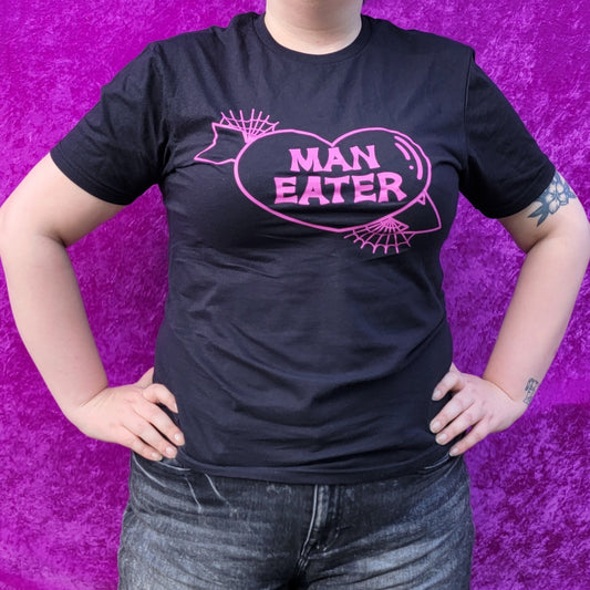 Man Eater Black T-Shirt