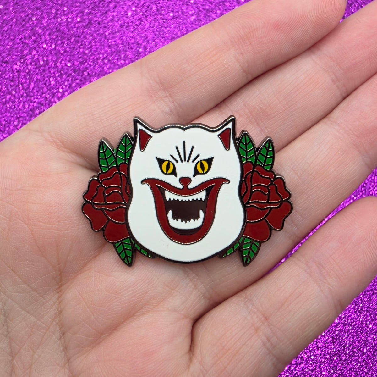 Hausu Enamel Pin