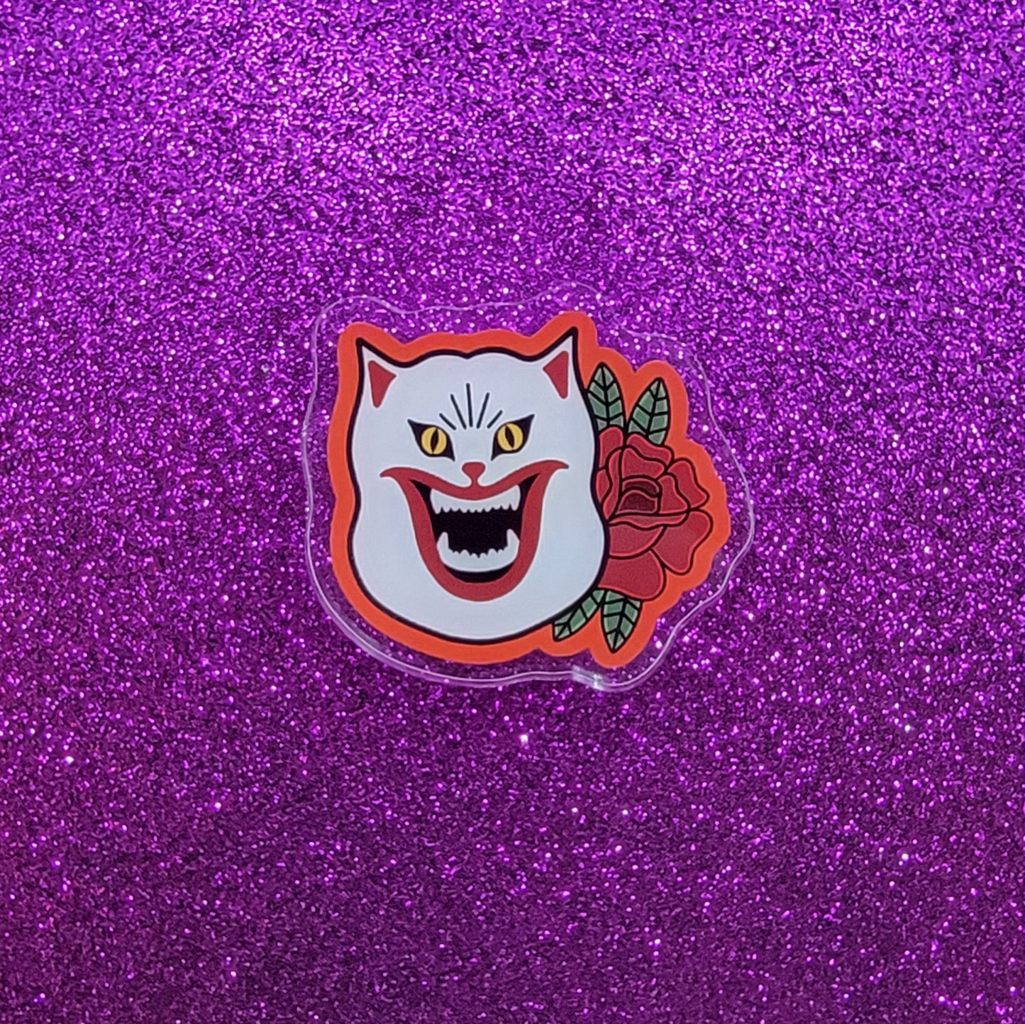 Hausu Acrylic Pin